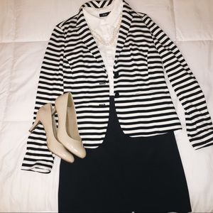 Striped Loft Blazer